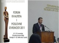 National award for business excellence “Oskar kvaliteta” for 2011 National award for business excellence “Oskar kvaliteta” for 2011